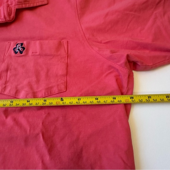 B Draddy Pima Polo, Pink Coral, Small - Picture 3 of 7